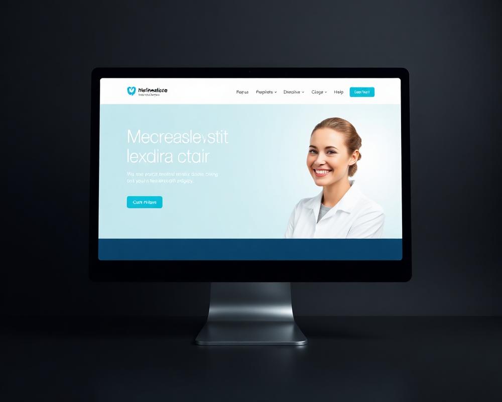 Dental Clinic website design example by DXT WEB DESIGN